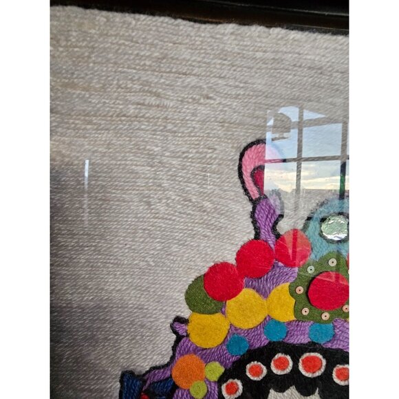 Heroine Mu-Guiying Wool Print Art embroidery Colorful Art Work Picture - Picture 16 of 16